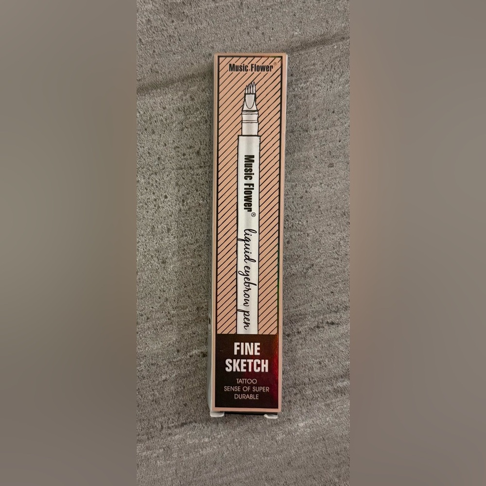 Music Flower Liquid Eyebrow Pen